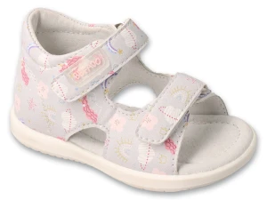 SKÓRZANE SANDAŁY DZIEWCZĘCE DREAM BEFADO