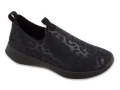 półbuty damskie slip-on Befado Home & Go w kolorze granatowym – stylowe obuwie codzienne