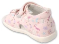 sandały dziewczęce Befado do przedszkola na lato