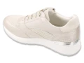 Jasne sneakersy damskie beżowe do codziennych stylizacji