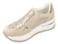 Buty damskie wsuwane na zamek boczny