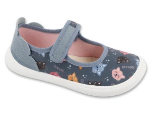 BALERINKI DZIEWCZĘCE BAREFOOT BEFADO Z PACHNĄCĄ PODESZWĄ