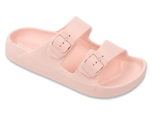 PIANKOWE KLAPKI DAMSKIE Z KLAMRĄ INBLU