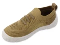 ultralekkie kapcie slip-on dla chłopca HONEY Befado z przewiewną dzianinową cholewką – widok z boku.