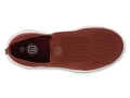 Bordowe półbuty damskie slip-on Befado Home & Go – widok z góry