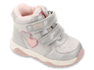 BUTY JESIENNE DZIEWCZĘCE ZA KOSTKĘ ICE HEART BEFADO
