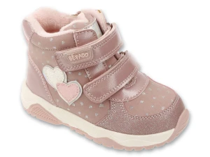 BUTY JESIENNE DZIEWCZĘCE ZA KOSTKĘ ICE HEART BEFADO