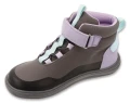 Szare jesienne buty barefoot dla dzieci Befado z elementami odblaskowymi