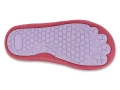 Anatomiczna podeszwa jesiennych butów barefoot dla dzieci Befado – różowo-liliowa